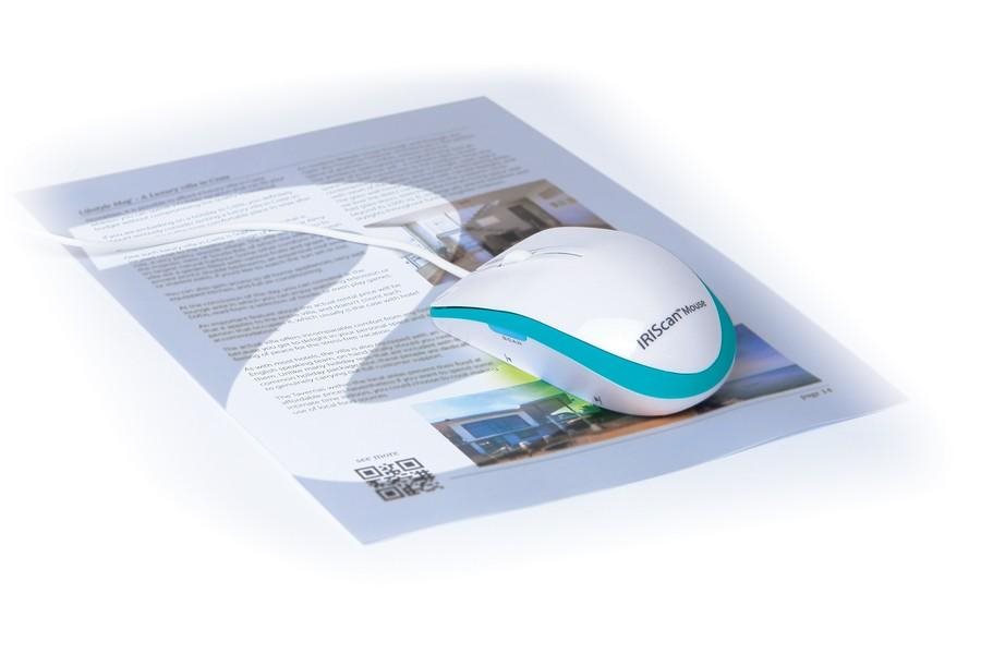 IRIS skener IRISCAN Mouse Executive 2/ bílá/ myš s funkcí skeneru 458075