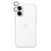 iStores by Epico Aluminium Lens Protector pro Apple iPhone 16 / 16 Plus - strieborná 90812152100002