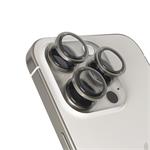 iStores by Epico Aluminium Lens Protector pro Apple iPhone 16 Pro / 16 Pro Max - přírodní titan 91012152700001