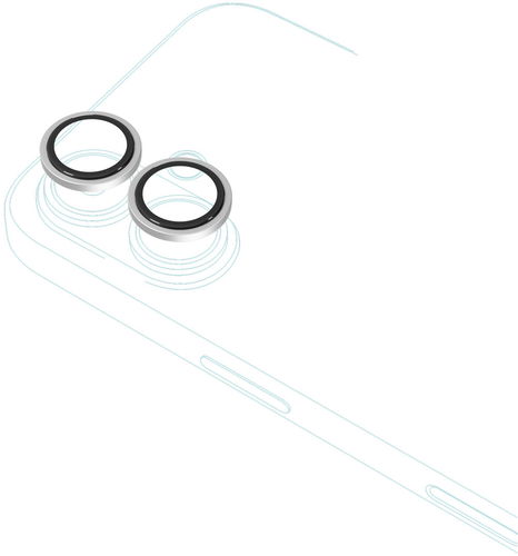 iStores by Epico Aluminium Lens Protectors Číry obraz iPhone 17 - strieborná 93912152100002