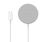 iStores by EPICO FAST MAGNETIC WIRELESS CHARGER - silver 9915112100058