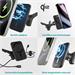 iStores by Epico Qi2 Mag+ Ultrathin Car Charger Wireless Charging 15W - čierna 9915101300272