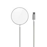 iStores by Epico UltraBase Qi2 Mag+ bezdrôtová nabíjačka EO50 - strieborná 9915102100021