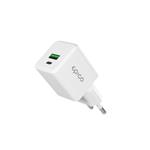 iStores by Epico Ultraboost GaN 20W sieťový adaptér EA20 - biela 9915101100216