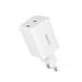 iStores by Epico Ultraboost GaN 45W sieťový adaptér EA45 - biela 9915101100218