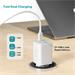 iStores by Epico Ultraboost GaN 45W sieťový adaptér EA45 s 1,2 m USB-C na USB-C kablom - biela 9915101100219