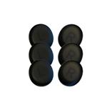 Jabra Ear Cushions for Evolve2 40/65, 6pcs,Black 14101-77