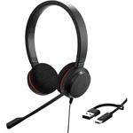 Jabra Evolve 20, Stereo MS, USB C/A adapter 4999-823-169