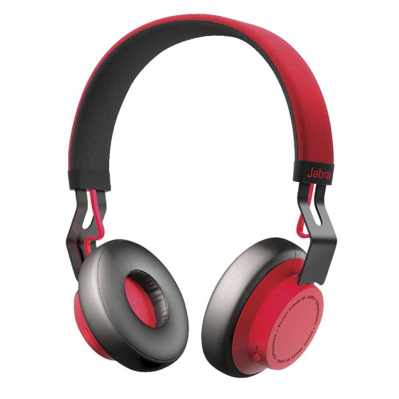 JABRA headset MOVE Wireless/ Hi- Fi/ Bluetooth/ DSP s automatickou regulací hlasitosti/ červená 100-96300002-60