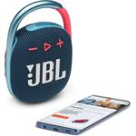 JBL Clip 4 Blue/Coral JBL CLIP4BLUP