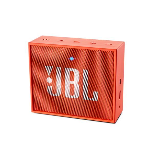 JBL Go Orange, bluetooth mini repro, mikrofon, 3W, orange