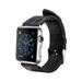 Jisoncase kožený remienok pre Apple Watch 42/44 mm - Black JS-AW4-06A10