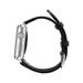 Jisoncase kožený remienok pre Apple Watch 42/44 mm - Black JS-AW4-06A10
