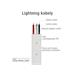 Kabel AVACOM MFI-120W USB - Lightning, MFI certifikace, 120cm, bílá DCUS-MFI-120W