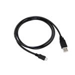 Kábel C-TECH USB 2.0 AM/Micro, 0,5 m, čierna