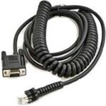Kábel Datalogic RS-232 PWR, 9P, samica, vinutý, 3.6 m, CAB-459