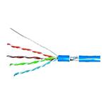 Kabel F/UTP Cat.5e 4x2xAWG24, LS0H plášt modrý, box 305m HSEKF424H1