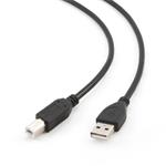 Kábel Gembird USB 2.0 typ A-B 1m. HQ Black