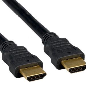kábel HDMI-HDMI 15m M/M, tienený, ver.2.0, čierny. Premium Quality