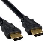 kábel HDMI-HDMI 1m M/M tienený, ver.2.0, pozlátené kontakty, čierny CC-HDMI4-1M