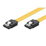 Kábel k hardisku datový SATA, SATA M- SATA M, 0.5m, žltý, 6 Gb/s KT005AIG01