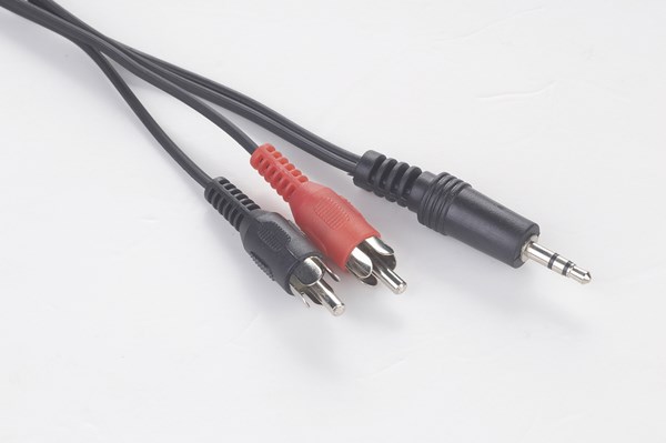 Kabel přípojný jack-2xcinch 1,5m audio