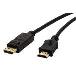 Kábel propojovací DisplayPort DP(M) - HDMI(M), 3m 11.92.5617