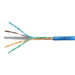 Kabel U/UTP Cat.6 4x2xAWG24 300 MHz, LS0H modrý, Eca HSEKU423H4