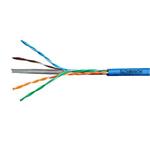 Kabel U/UTP Cat.6 4x2xAWG24 300 MHz, PVC modrý, Eca, 305m HSEKU423P4