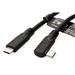 Kábel USB 3.2 Gen 2x2, Typ C CM/CM 1m, 20Gbps, PD 100w 20V5A, čierny, uhľový 90 11029075