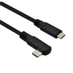 Kábel USB 3.2 Gen 2x2, Typ C CM/CM 1m, 20Gbps, PD 100w 20V5A, čierny, uhľový 90 11029075