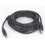 Kabel USB A-B 4,5m 2.0 HQ s ferritovým jádrem CCF-USB2-AMBM-15