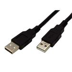 Kabel USB prepojovaci A-A M/M 0.8m