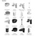 Kamera Hikvision DS-2CD2143G0-I(BLACK)(2.8mm) IP, dome, 4 Mpix, IR 30m, vonkajšia DS-2CD2143G0-I(BLACK)/28