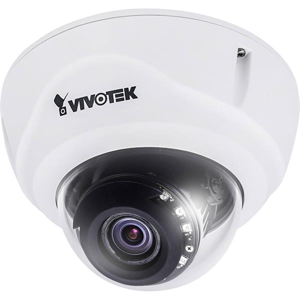 Kamera Vivotek FD9371-HTV 2048x1536 (3 Mpix) až 30sn/s, H.265, obj. P-Iris 3-9mm (86-41°), Remote F&Z, DI/DO, PoE, IR-C