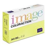 Kancelářský papír Image Coloraction A4/80g, Ibiza - reflexní žlutá (NeoGb), 500 listů 382044