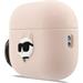 Karl Lagerfeld 3D Logo NFT Choupette Head Silikonové Púzdro pre AirPods 3 Pro ružové 57983128163