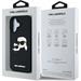 Karl Lagerfeld 3D Rubber Double Heads kryt iPhone 16 čierny 57983123910
