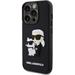 Karl Lagerfeld 3D Rubber Karl and Choupette kryt iPhone 15 Pro čierny 57983116647