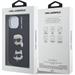 Karl Lagerfeld Grained PU K&CH Heads kryt iPhone 15 čierny 57983125017
