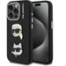 Karl Lagerfeld Grained PU K&CH Heads kryt iPhone 15 Pro Max čierny 57983125019