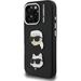 Karl Lagerfeld Grained PU K&CH Heads kryt iPhone 16 Pro Max čierny 57983125022