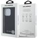 Karl Lagerfeld Grained PU Repeated Logo MagSafe kryt iPhone 16 Pro čierny 57983125030