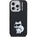 Karl Lagerfeld IML Aquarelle Choupette kryt iPhone 15 Pro Max čierny 57983125058