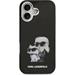 Karl Lagerfeld IML Aquarelle Karl and Choupette kryt iPhone 17 čierny 57983127688