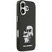 Karl Lagerfeld IML Aquarelle Karl and Choupette kryt iPhone 17 čierny 57983127688