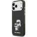 Karl Lagerfeld IML Aquarelle Karl and Choupette kryt iPhone 17 Pro Max čierny 57983127691
