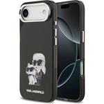 Karl Lagerfeld IML Aquarelle Karl and Choupette kryt iPhone Air čierny 57983127689