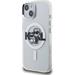 Karl Lagerfeld IML Glitter Karl and Choupette Sketch MagSafe kryt iPhone 15 priehľadný 57983125045