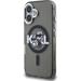 Karl Lagerfeld IML Glitter Karl and Choupette Sketch MagSafe kryt iPhone 16 čierny 57983125042